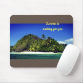 Der Sommer ist für Sie gewartet Mousepad (Mit Mouse)