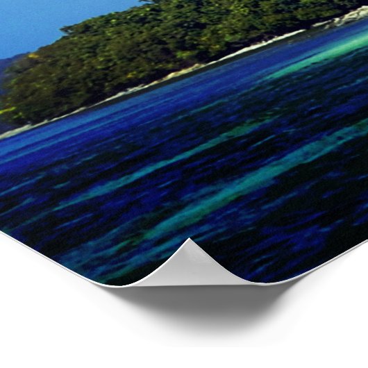 Der Sommer ist für Sie gewartet Poster (Ecke)