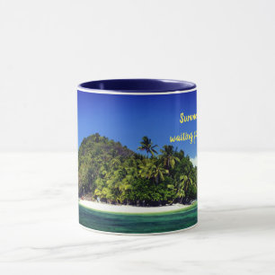 Der Sommer ist für Sie gewartet Tasse