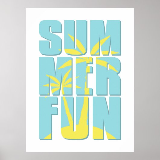 Der Sommer ist Illusion. Poster (Vorne)
