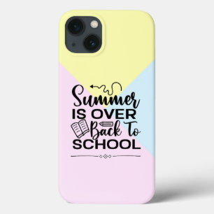 Der Sommer ist vorbei an der Schule Case-Mate iPhone Hülle