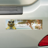 Der Sommer kommt Autoaufkleber (Auf Auto)
