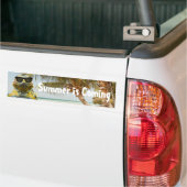 Der Sommer kommt Autoaufkleber (Auf Lkw)