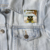 Der Sommer kommt Button (Beispiel)