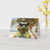 Der Sommer kommt Karte (Gelbe Blume)