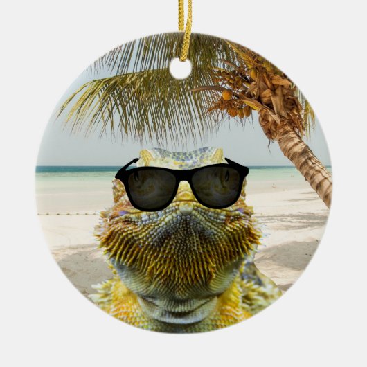 Der Sommer kommt Keramik Ornament (Vorne)