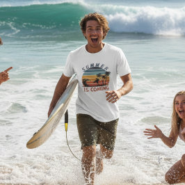 Der Sommer kommt mit dem 70er Vintage Strippalme T-Shirt