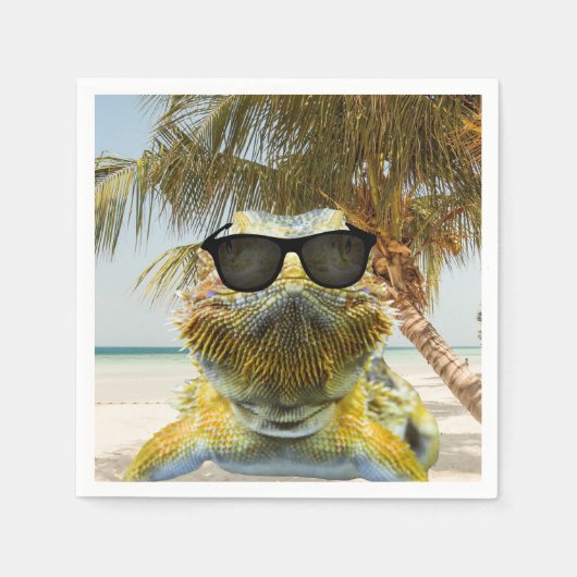 Der Sommer kommt Serviette (Vorderseite)