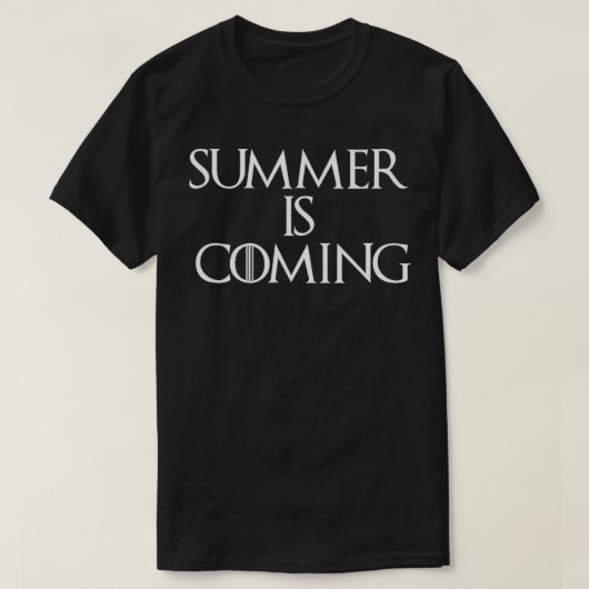 Der Sommer kommt T-Shirt (Design vorne)