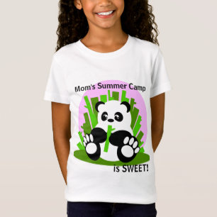 Der Sommer-Lager-Panda der Mama T-Shirt