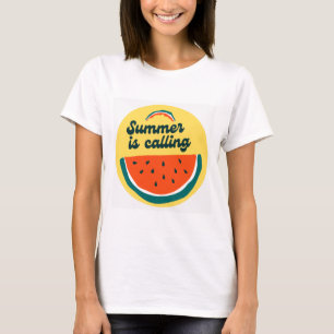 Der Sommer ruft T-Shirt