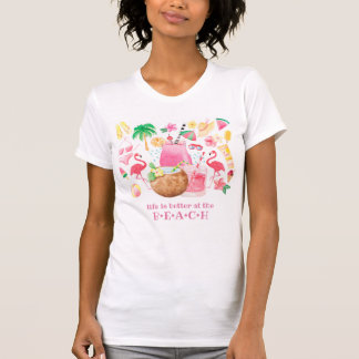 Der Sommer Spaß am Strand ist besser T-Shirt