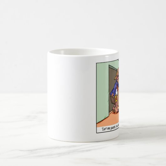 Der Sommerangestellte Kaffeetasse (Mittel)