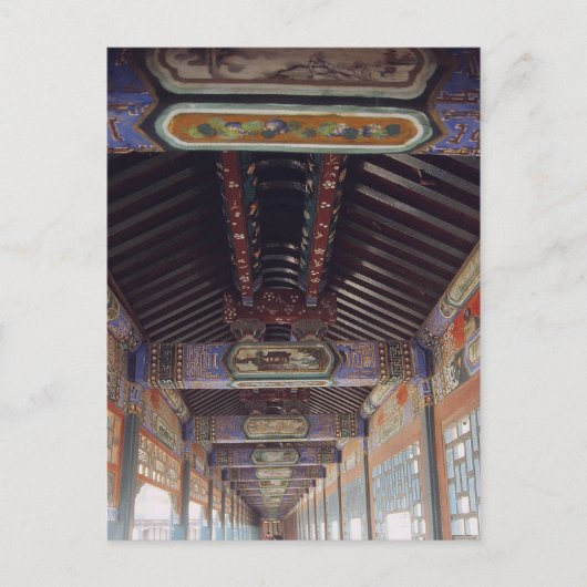Der Sommerpalast in Peking Postkarte (Vorderseite)