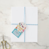 Der Sommerpool-Geburtstag Geschenkanhänger (Mit Garn)