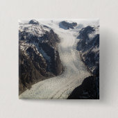 Der Sondrestrom-Gletscher in Grönland Button (Vorderseite)