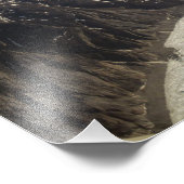 Der Sondrestrom-Gletscher in Grönland Fotodruck (Ecke)