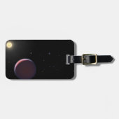 Der sonnenähnliche Star Kepler 51 & Drei Riesenpla Gepäckanhänger (Vorderseite horizontal)