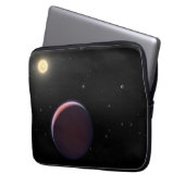 Der sonnenähnliche Star Kepler 51 & Drei Riesenpla Laptopschutzhülle (Vorderseite Links)
