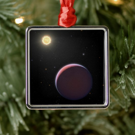 Der sonnenähnliche Star Kepler 51 & Drei Riesenpla Ornament Aus Metall (Baum)