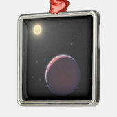 Der sonnenähnliche Star Kepler 51 & Drei Riesenpla Ornament Aus Metall (Links)
