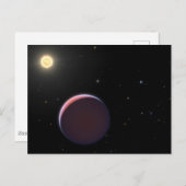 Der sonnenähnliche Star Kepler 51 & Drei Riesenpla Postkarte (Vorne/Hinten)