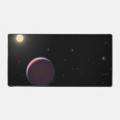 Der sonnenähnliche Star Kepler 51 & Drei Riesenpla Schreibtischunterlage (Vorderseite)