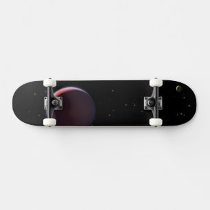 Der sonnenähnliche Star Kepler 51 & Drei Riesenpla Skateboard