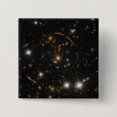 Der Sonnenaufgang in einem riesigen Galaxiehaufen Button (Vorderseite)