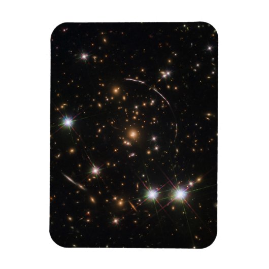 Der Sonnenaufgang in einem riesigen Galaxiehaufen Magnet (Vertikal)