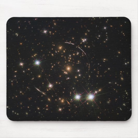 Der Sonnenaufgang in einem riesigen Galaxiehaufen Mousepad (Vorne)