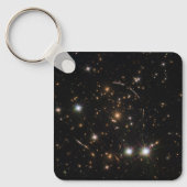 Der Sonnenaufgang in einem riesigen Galaxiehaufen Schlüsselanhänger (Vorderseite)
