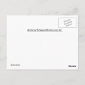 Der Sonnenaufgang meiner Tochter, Estes Lake, Este Postkarte (Rückseite)