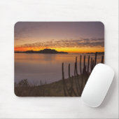 Der Sonnenaufgang über der Isla Danzante im Golf v Mousepad (Mit Mouse)