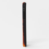 Der Sonnenball fällt auf den bunten Horizont Case-Mate iPhone Hülle (Hinten/Links)