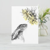 Der Sonnenblumenhain Einladung (Stehend Vorderseite)