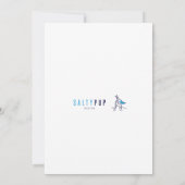 Der Sonnenblumenhain Einladung (Rückseite)