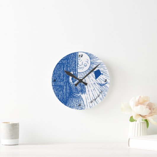 Der Sonneneingang in der Uhr gelassen (Zuhause)