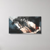 Der Sonnenlichtmoment Stretched Canvas Print Leinwanddruck (Vorderseite)