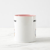 Der Sonnenschein der Großmutter - Mädchen-T-Shirts Zweifarbige Tasse (Mittel)