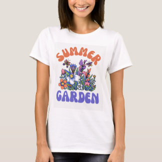 Der Sonnenschein in meinem Garten - Zitat zur Blum T-Shirt