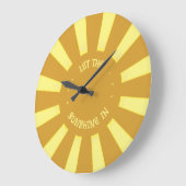Der Sonnenschein in 🌞 Uhr gelassen (Winkel)