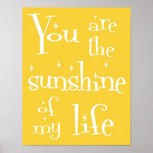 Der Sonnenschein meines Lebens Poster