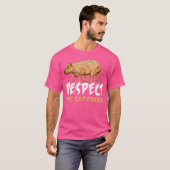 Der Sonnenschutz Capybara Capybara T-Shirt (Vorne ganz)