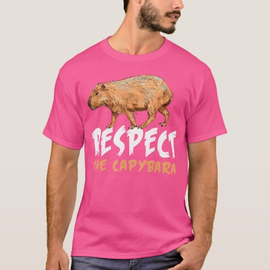 Der Sonnenschutz Capybara Capybara T-Shirt (Vorderseite)
