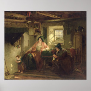 Der Sonnenstrahl, 1857 Poster