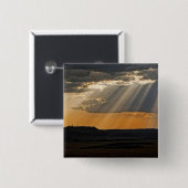 Der Sonnenuntergang auf dem Masai Mara. Button (Vorne & Hinten)