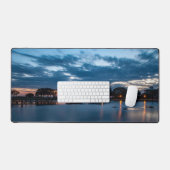 Der Sonnenuntergang beginnt bei Whalehead Schreibtischunterlage (Tastatur & Maus)