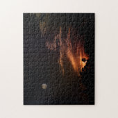 "Der Sonnenuntergang des Mondes" Puzzle (Vertikal)