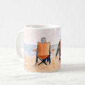 Der Sonnenuntergang Kaffeetasse (Vorderseite Links)